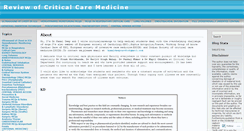 Desktop Screenshot of criticalcaremcqs.com